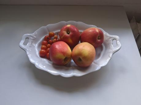 Veľký tanier podnos tácka porcelán misa miska, 