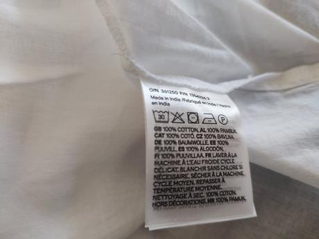 Hm blúzka s vysivkou, h&m,l