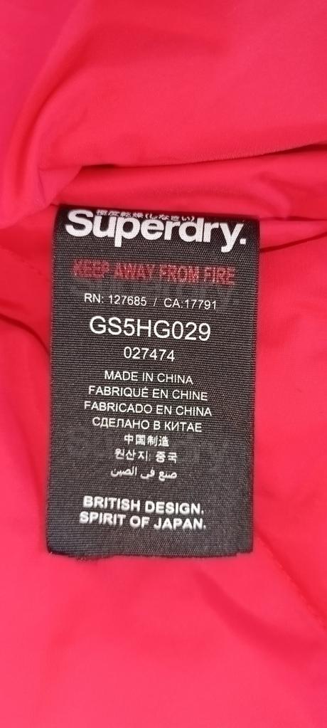 Páperová bunda superdry "m", superdry,m