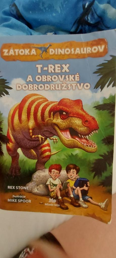 Krásna knižka t-rex a obrovské dobrodružstvo,