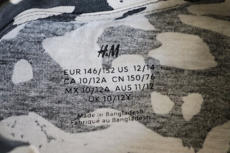 Tričká - cena spolu, h&m,146