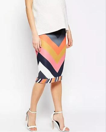 Letná ceruzkova sukňa, bebe,34 - xs