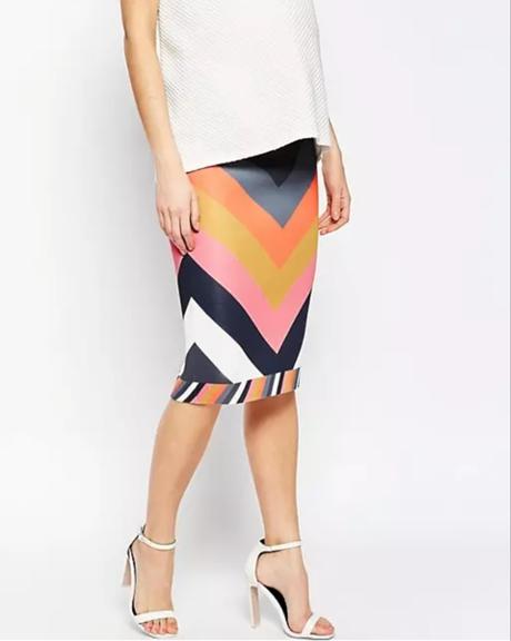 Letná ceruzkova sukňa, bebe,34 - xs