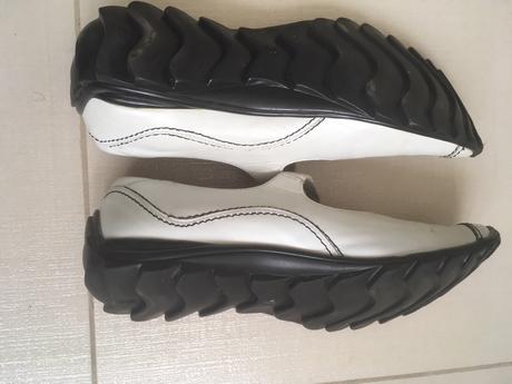 Dámske kožené baleríny veľ.37, 37