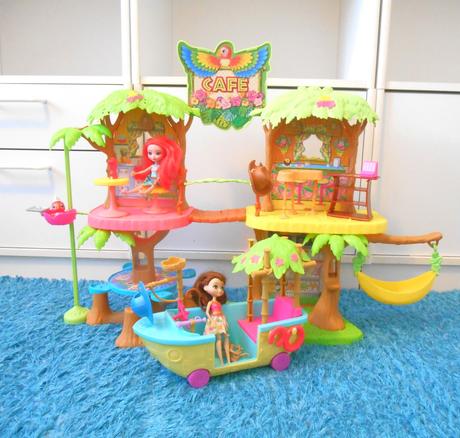 Mattel enchantimals kaviareň v džungli,