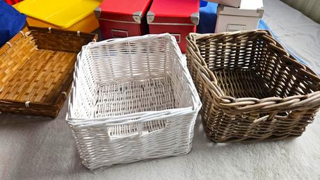 Krabice, ulozne boxy, kosiky - mix, 