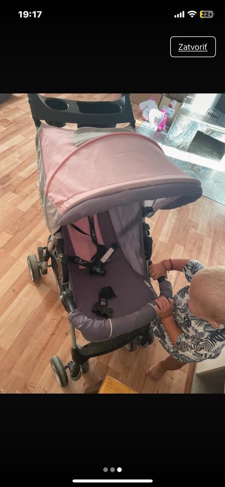 Kočík pre dievča, baby design