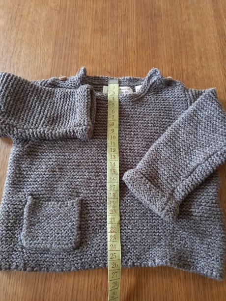 Pletený svetrík zara, zara,68