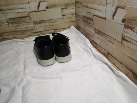 Ecco 35 - dámske kožené čierne topánky, ecco,35