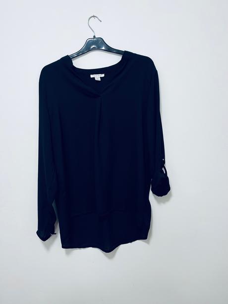 Elegantná čierna blúzka amisu vel m, amisu,m