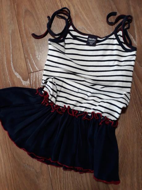 Námornícké letné šaty v.122, 122