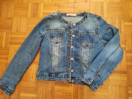 Dámska rifľová bunda, l