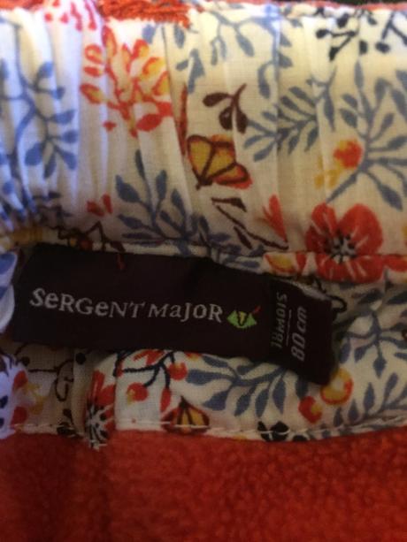 Zateplene nohavice 80, sergent major,80