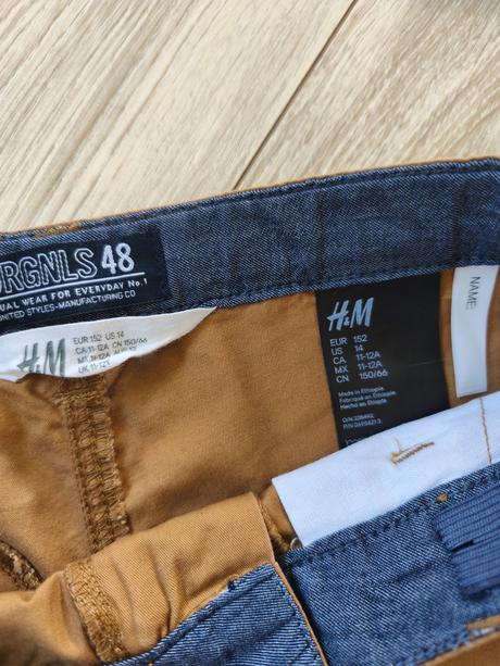 Krátke nohavice, h&m,152