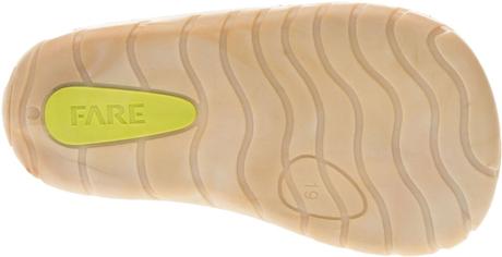 Fare bare - kožené sandálky fialové, fare,21 / 22