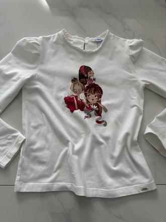 Tričko mayoral s perličkami, mayoral,134