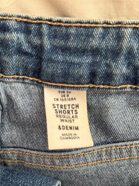 Setík - kraťasy a tričko na ramenach, h&m,s