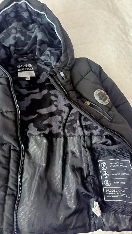 Zimná bunda , veľkosť 7-8 rokov, f&f,122