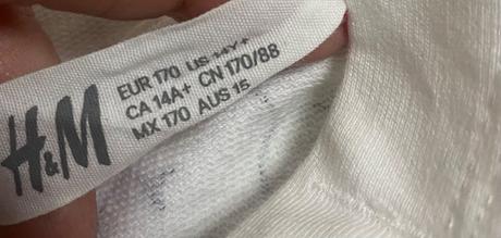 Dievčenská mikina, h&m,170