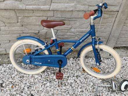 16-palcový bicykel btwin 900 + pomocne kolieska, 16