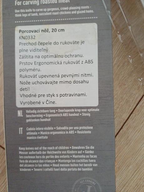 Porcovací nôž 20cm,