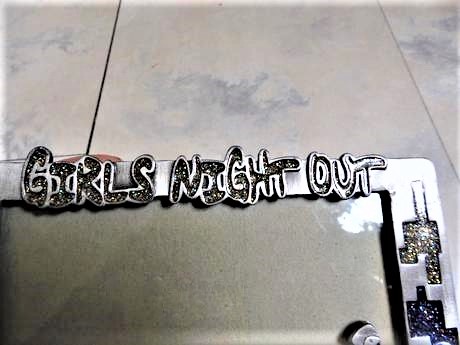 Kovový 3d fotorámik, 