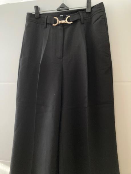 Široké nohavice - elegantné so sponou, sinsay,m