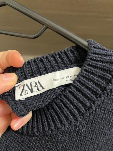 Kombinovaná košeľa so sveterom, zara,s