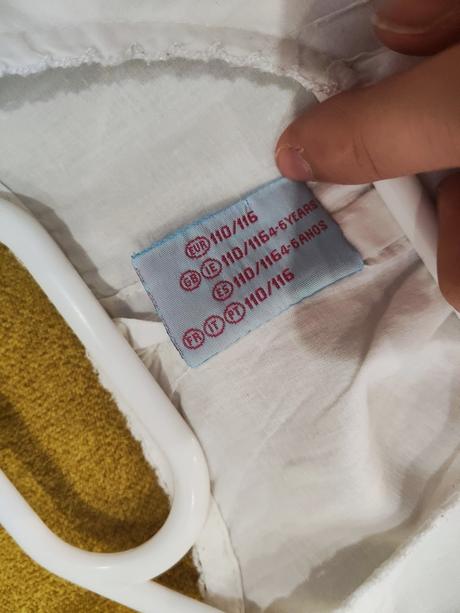 Bavlnené biele šatky, 110