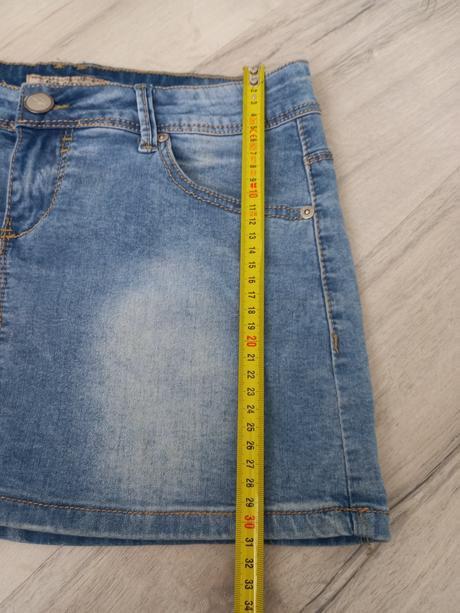 Krásna riflová sukňa, m