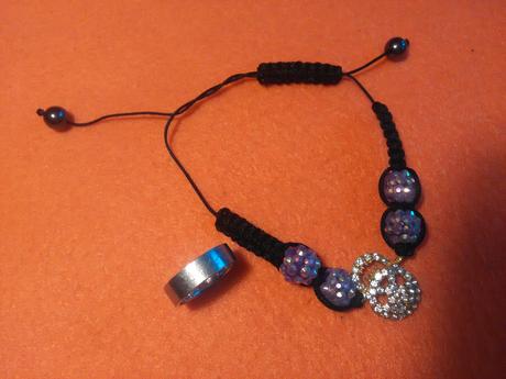 Set náramok, náušnice, prsteň., 