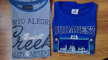 Tričká modré veľ.152 pre 10-12r., 152