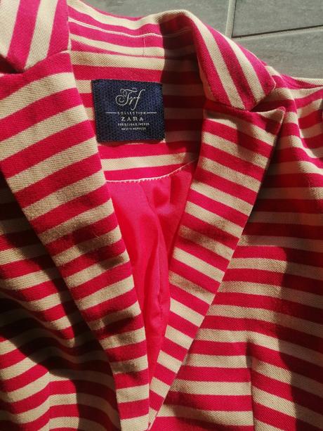 Veselé letné sako zara, vs, zara,s