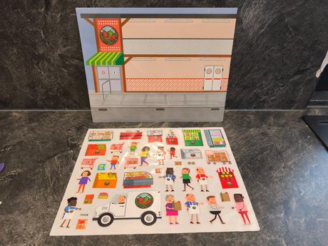 Bloky s adhéznymi samolepkami melissa & doug a iné, 