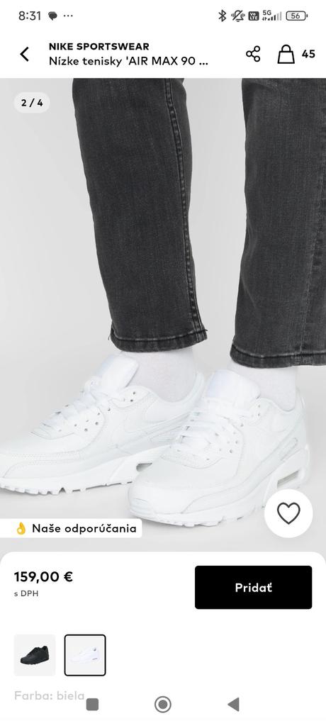 Tenisky nike air max č.37,5, nike,37