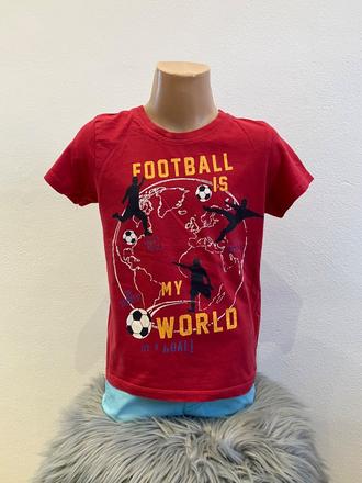 Chlapčenské tričko football primark (5-6 r.), primark,116