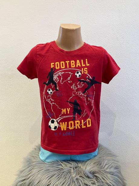 Chlapčenské tričko football primark (5-6 r.), primark,116
