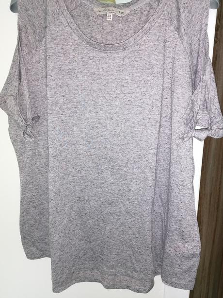 Tričko s odhalením ramien l/xl, f&f,xl
