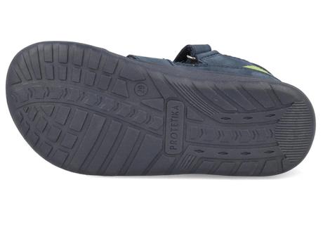 Protetika - kožené sandály dizy navy, protetika,21 - 29