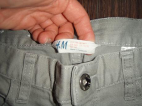 Chlapčenské rifle slim fit, h&m,170