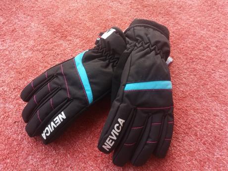 Nevica dievčenské zimné rukavice veľkosť 7-8 rokov, 122 / 128