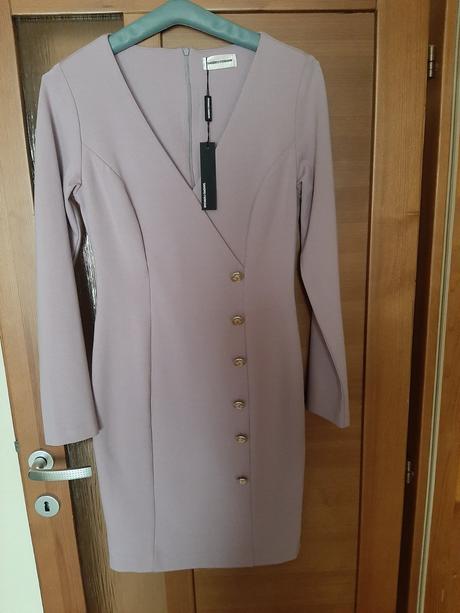 Úpletové šaty zn. sandro ferrone, 38 / m