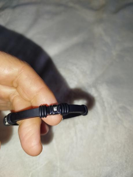 Pánsky náramok so zirkonmi, 