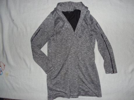 Cardigan dlhý so zipsami na rukávoch, reserved,m