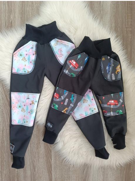 Softshellové nohavice, 80 - 134