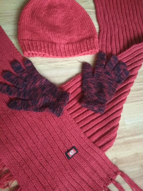 Čiapka, šál,crukavice, m