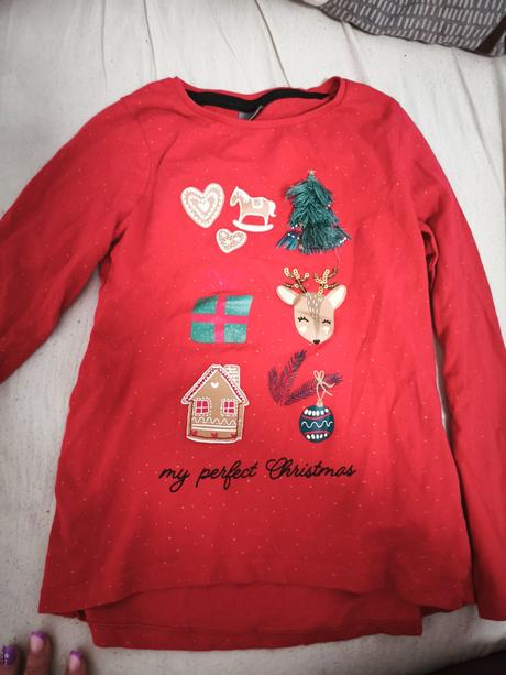 Tričko vianočné, 128