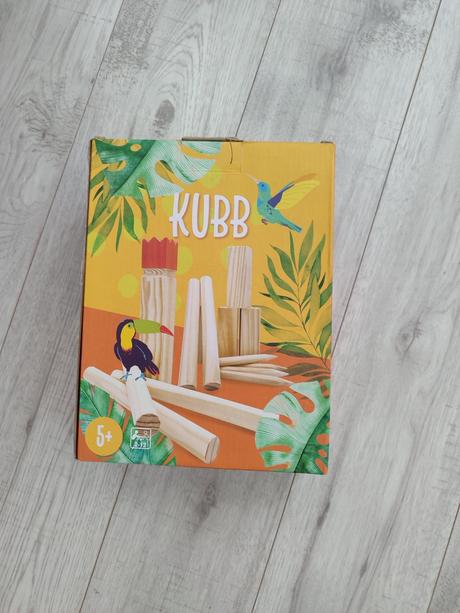 Kubb - drevená zahradná hra - nová,