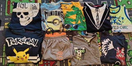 Balík oblečenia 128-134, 122–134