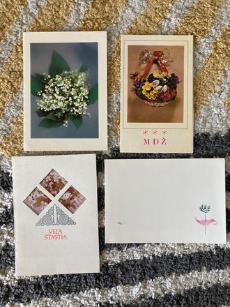 Retro pohľadnice otváracie 80te roky,